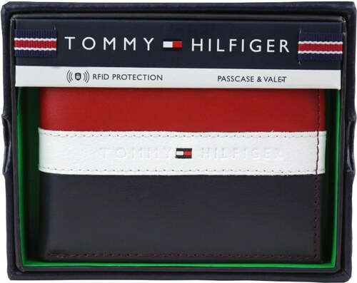Pánská kožená peněženka Tommy Hilfiger Bifold multicolor - GLAMI.cz