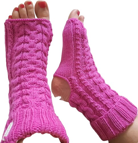 Fitness ponožky : Růžové vel. 39-42 - GLAMI.cz
