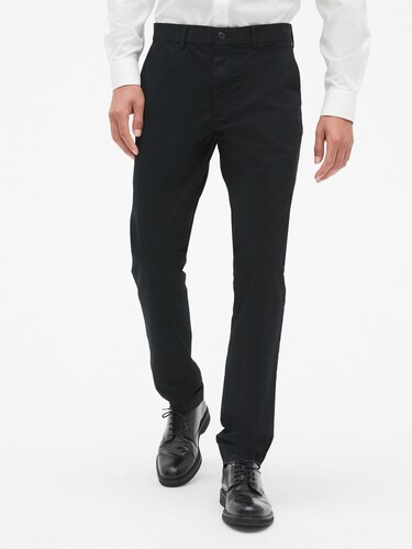 GAP černé pánské kalhoty Modern Slim Fit (30X30) - GLAMI.cz