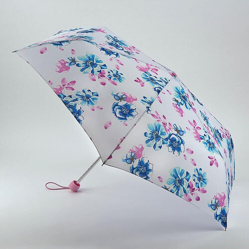 Fulton dámský skládací deštník Superslim 2 PASTEL PETALS L553 - GLAMI.cz