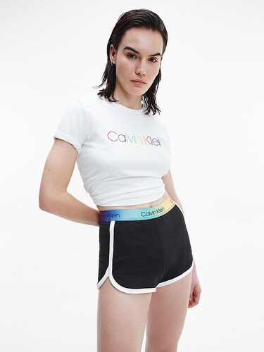 Calvin Klein Underwear | Pride pyžamový set | Bílá;černá - GLAMI.cz