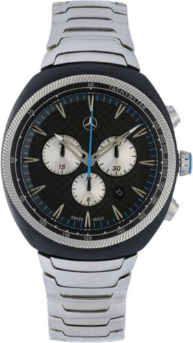 Mercedes-Benz Pánské hodinky Chronograph Black Motorsports B67996386 -  GLAMI.cz