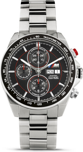 BMW M Pánské náramkové hodinky Chrono automatické - stříbrné 80262406695 -  GLAMI.cz