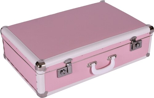 Retro Valise Cestovní kufr PINK růžový 65x45x18cm - GLAMI.cz