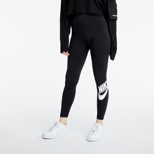Dámské legíny Nike Sportswear W Essential High-Rise Leggings Černá -  GLAMI.cz