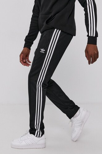 Kalhoty adidas Originals H09115 pánské, černá barva, hladké - GLAMI.cz