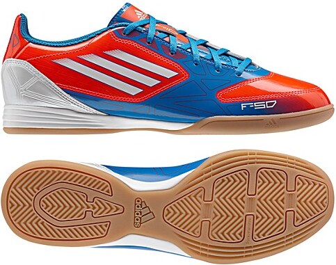 Pánské sálové boty Adidas F10 modrá UK 10,5 - GLAMI.cz