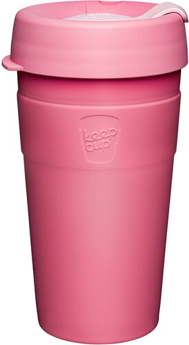 Bonami Růžový cestovní hrnek s víčkem KeepCup Saskatoon Thermal, 454 ml -  GLAMI.cz
