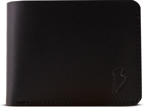 Bagind Amer Black - černá kožená peněženka z hovězí kůže, ruční výroba, český  design - GLAMI.cz