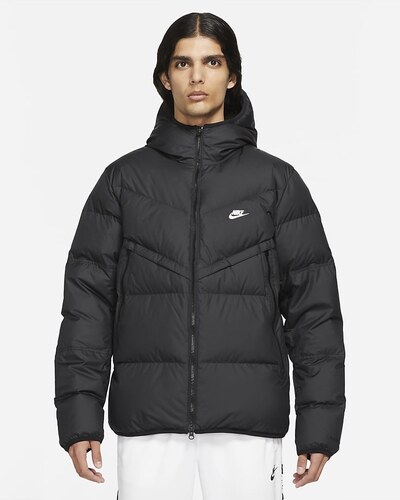 Pánská bunda s kapucí Nike Sportswear Storm-FIT Windrunner černá XL,  Pohlaví: Muži - GLAMI.cz