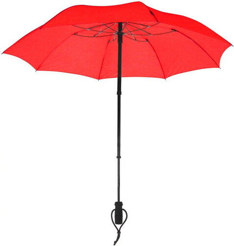 EuroSchirm deštník Telescope Handsfree red - GLAMI.cz