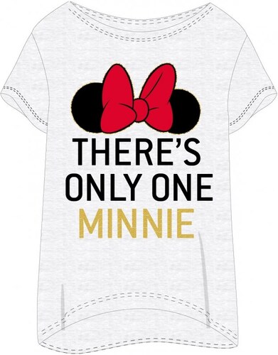 E plus M Dámské tričko na spaní Minnie Mouse - Disney - motiv There's only  one Minnie - GLAMI.cz