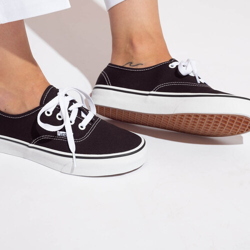 vans authentic black 38