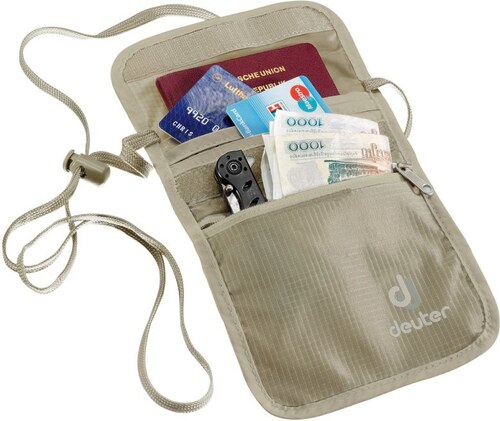 Peněženka Deuter Security Wallet II sand - GLAMI.cz