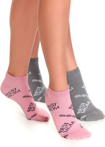 Ponožky Doctor Nap 2Pack Soc.2202. Flamingo Grey - GLAMI.cz
