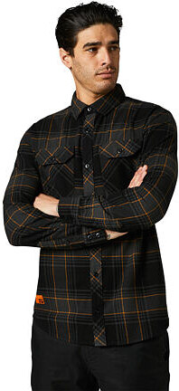 Fox pánská flanelová košile Traildust 2.0 Black | Černá - GLAMI.cz