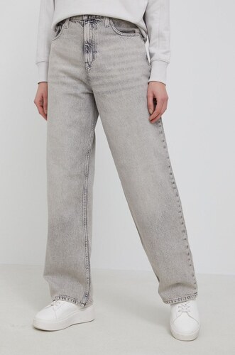 Džíny Calvin Klein Jeans dámské, high waist - GLAMI.cz
