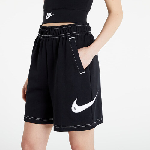 Dámské kraťasy Nike Sportswear Oversized Fleece High-Rise Shorts Černá -  GLAMI.cz