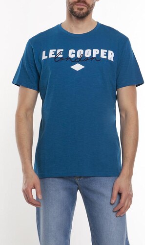 Pánské tričko LEE COOPER London1 3033/blue - GLAMI.cz