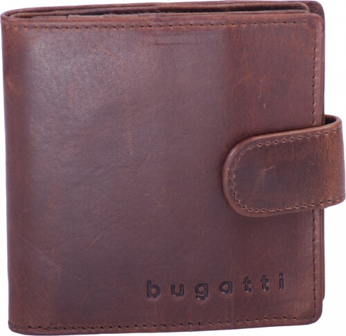 Bugatti Kožená magic peněženka RFID Romano 49399602 hnědá - GLAMI.cz
