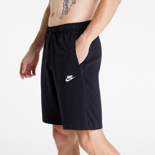 Pánské kraťasy Nike Sportswear Club Jersey Shorts Černá - GLAMI.cz