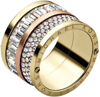 Michael Kors Originální prsten s krystaly MKJ1907931 54 mm - GLAMI.cz