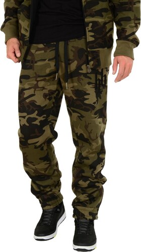 Hoodboyz Trouser Sweat Pant camouflage black - GLAMI.cz