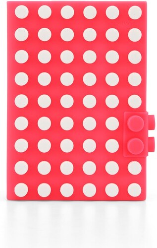 Růžový silikonový blok s puntíky A6 Mark's Tokyo Edge Silicon - GLAMI.cz