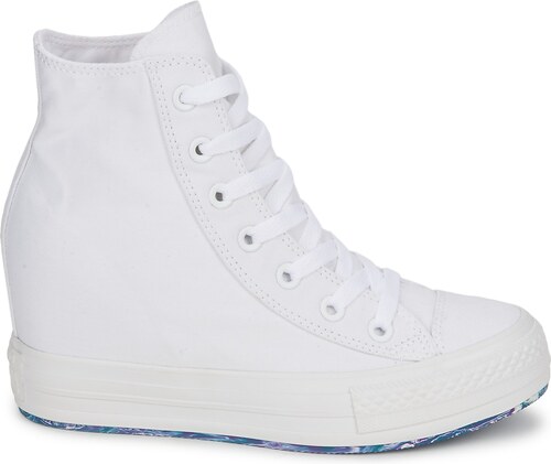converse tie dye platform