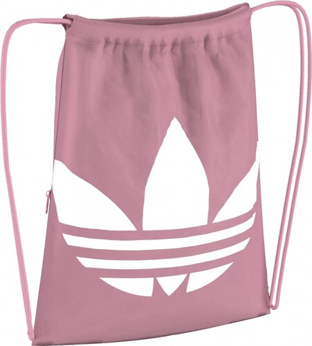 Pytel na záda adidas Originals GYMSACK TREFOIL (Růžová ... Pytel na záda adidas Originals GYMSACK TREFOIL (Růžová ...