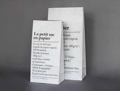 be-pôles Papírový pytel Le Petit Sac En Papier 52 cm - GLAMI.cz