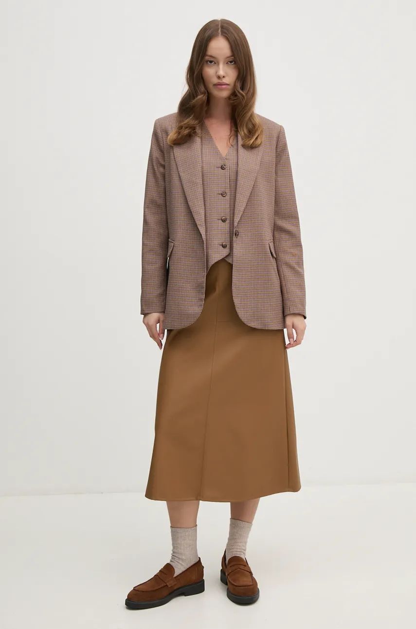 Blazer s příměsí vlny La Petite Française PFVAILLANTE