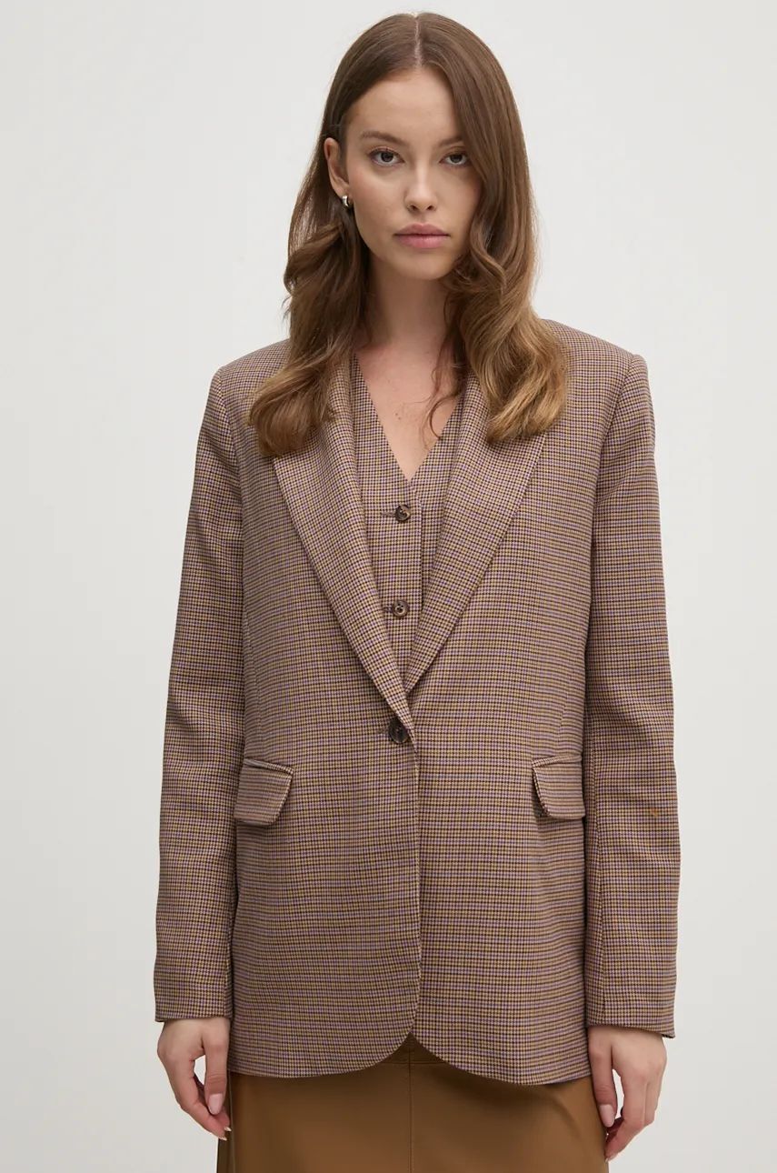 Blazer s příměsí vlny La Petite Française PFVAILLANTE