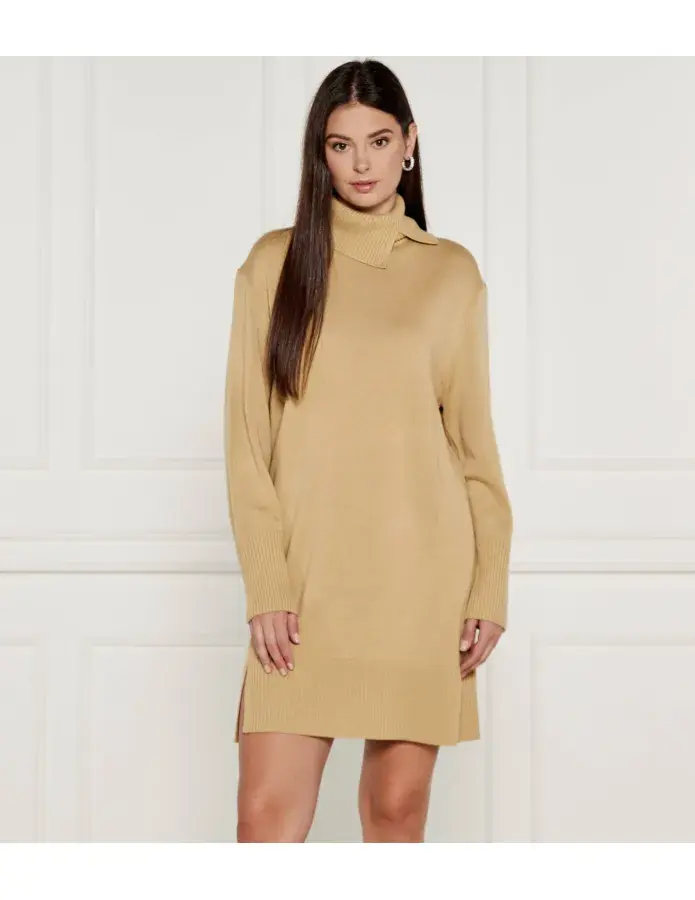 BOSS ORANGE Vlněná šaty Feringata