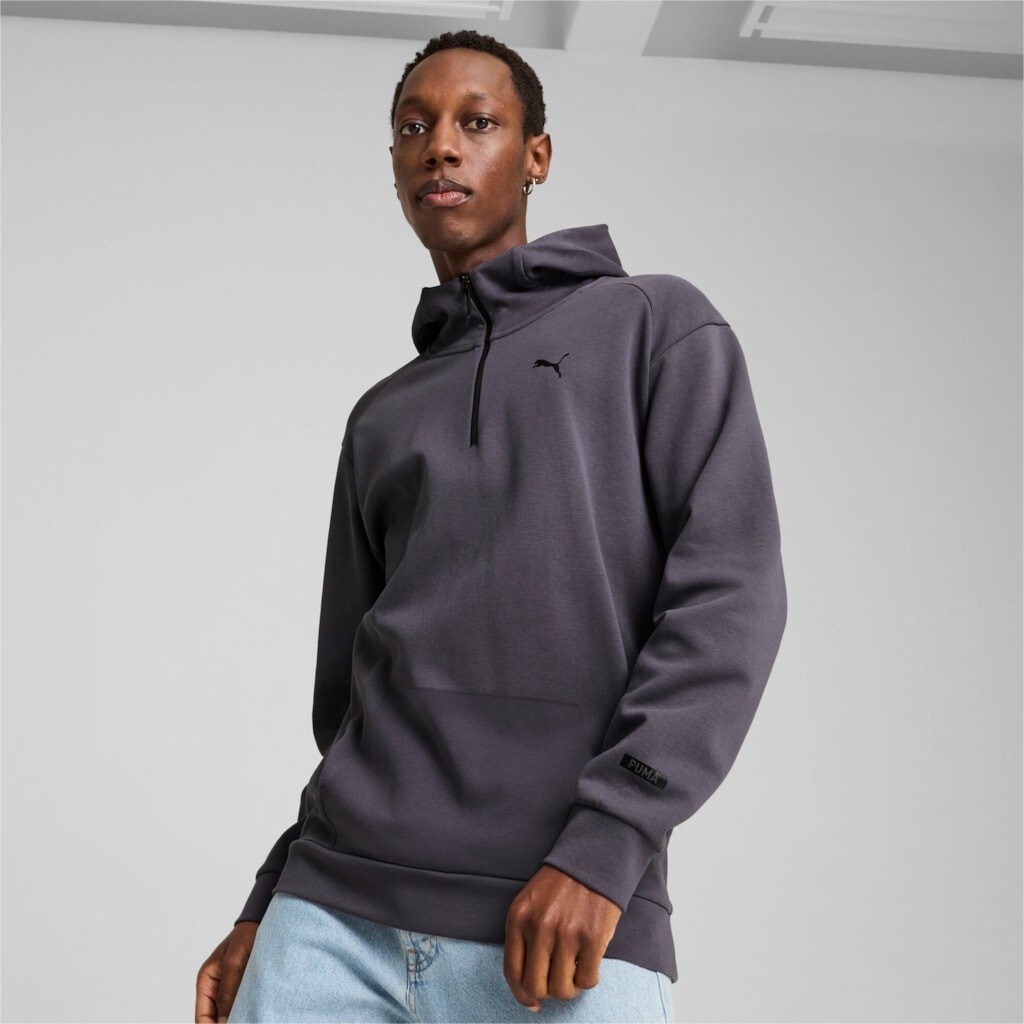 Puma RAD/CAL Hooded Half-Zip DK gray