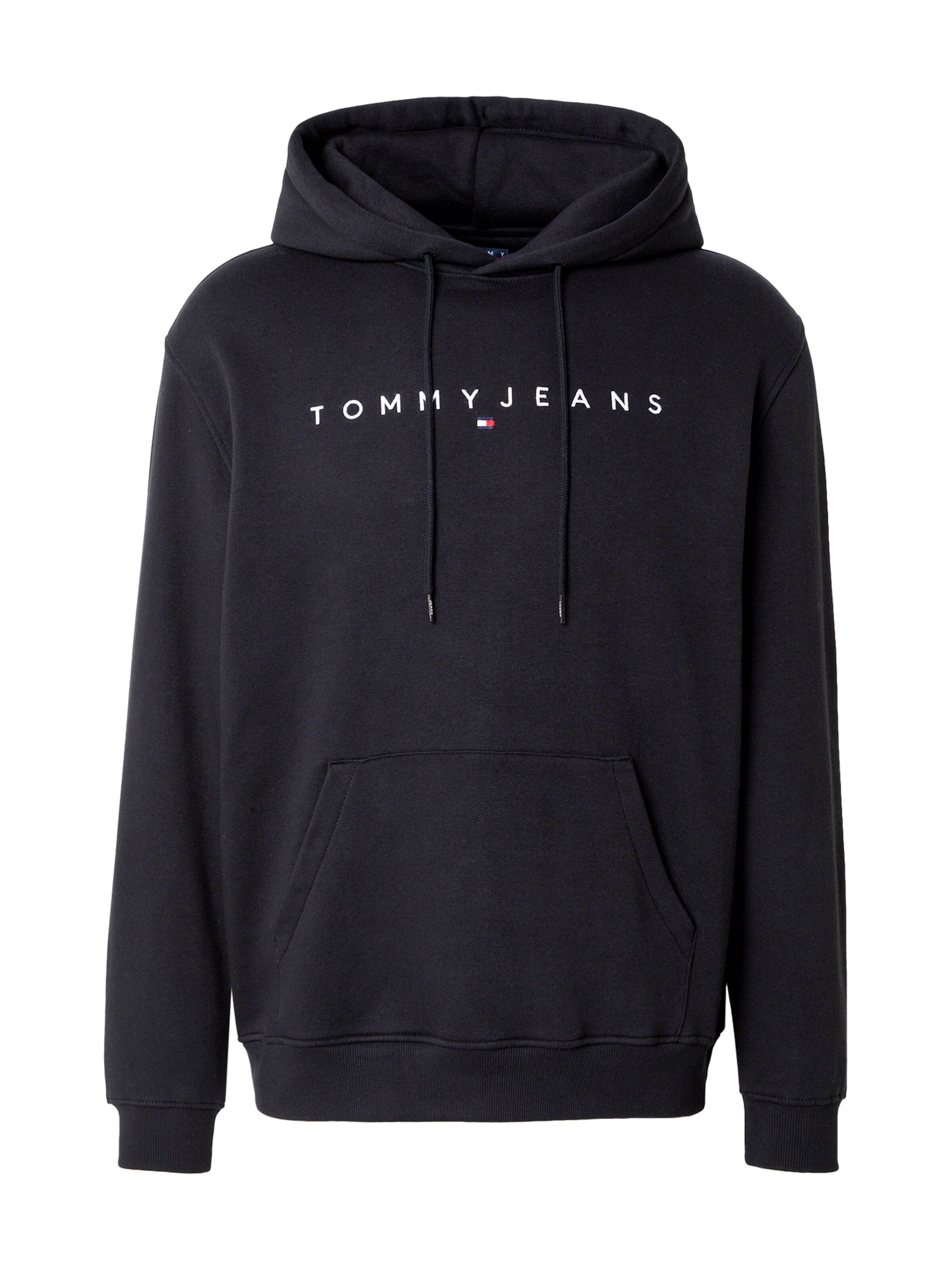 Tommy Jeans Mikina černá