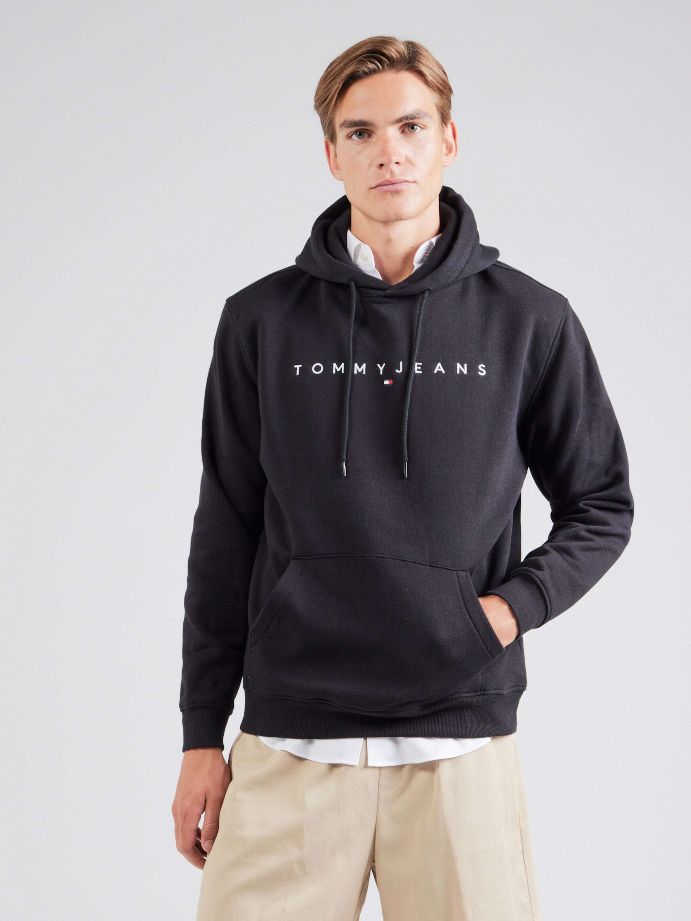 Tommy Jeans Mikina černá