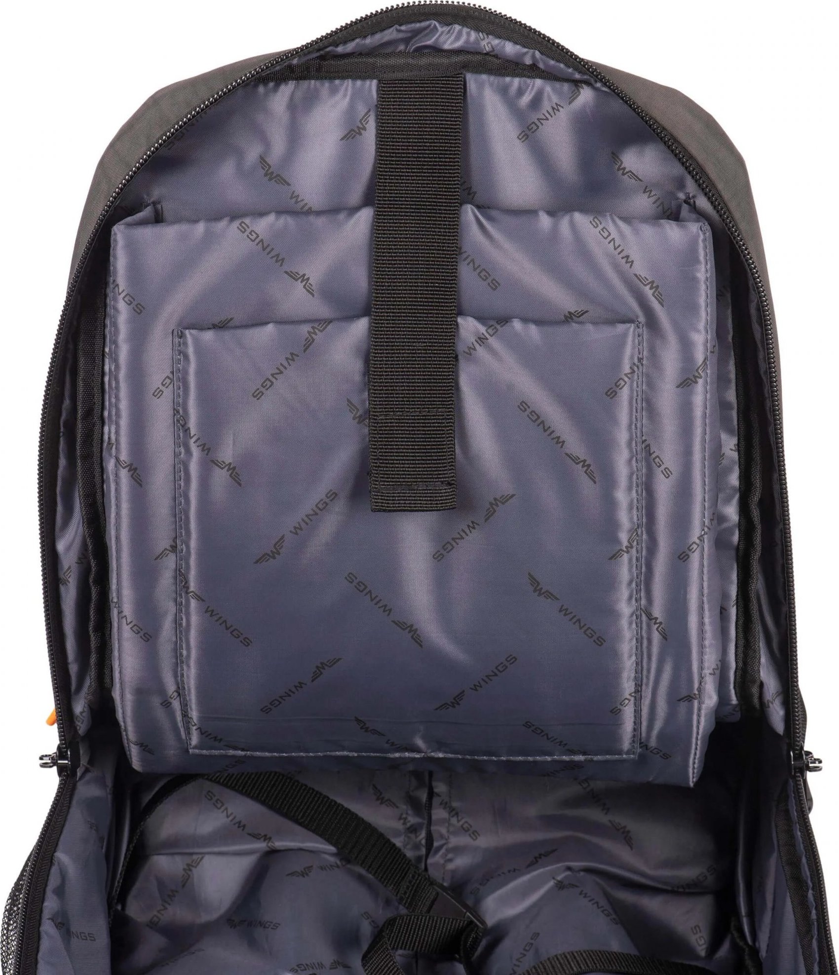 Wings šedý cestovní batoh/kufr TURNSTONE Šedá