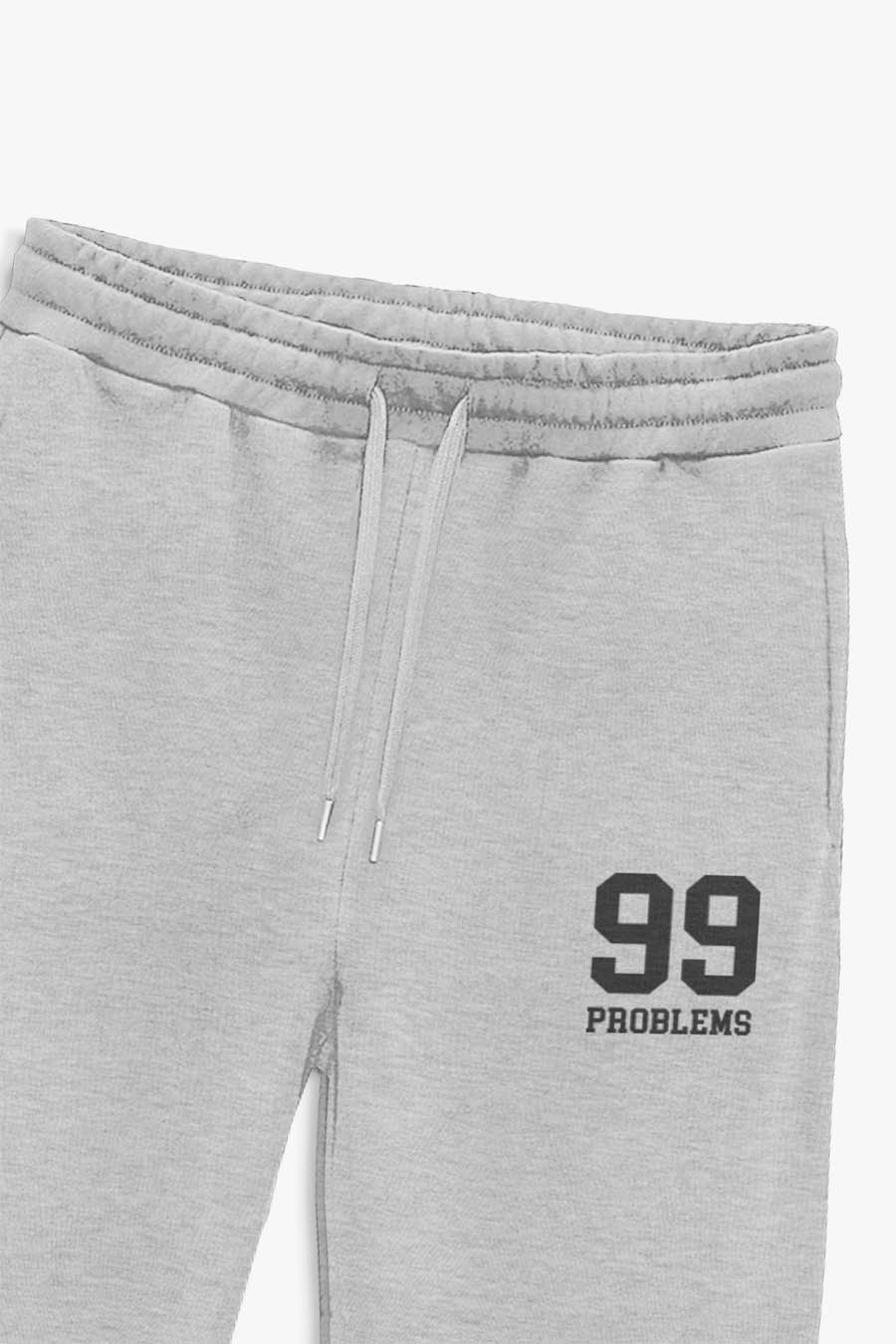 Tepláky Jogger , Barva Šedá, s Potiskem 99 Problems