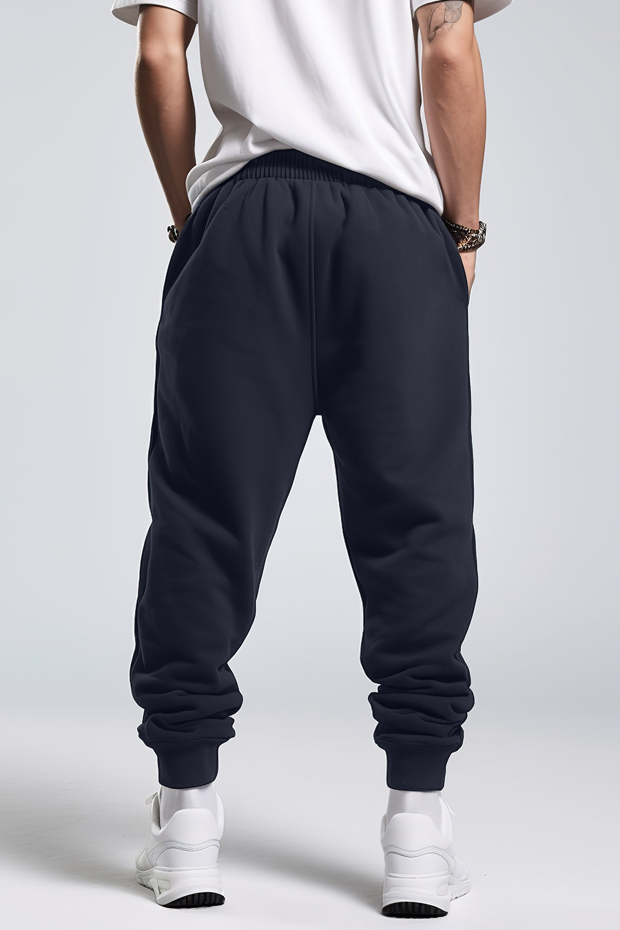 Tepláky Jogger , Barva Modrá, s Potiskem Italy 10