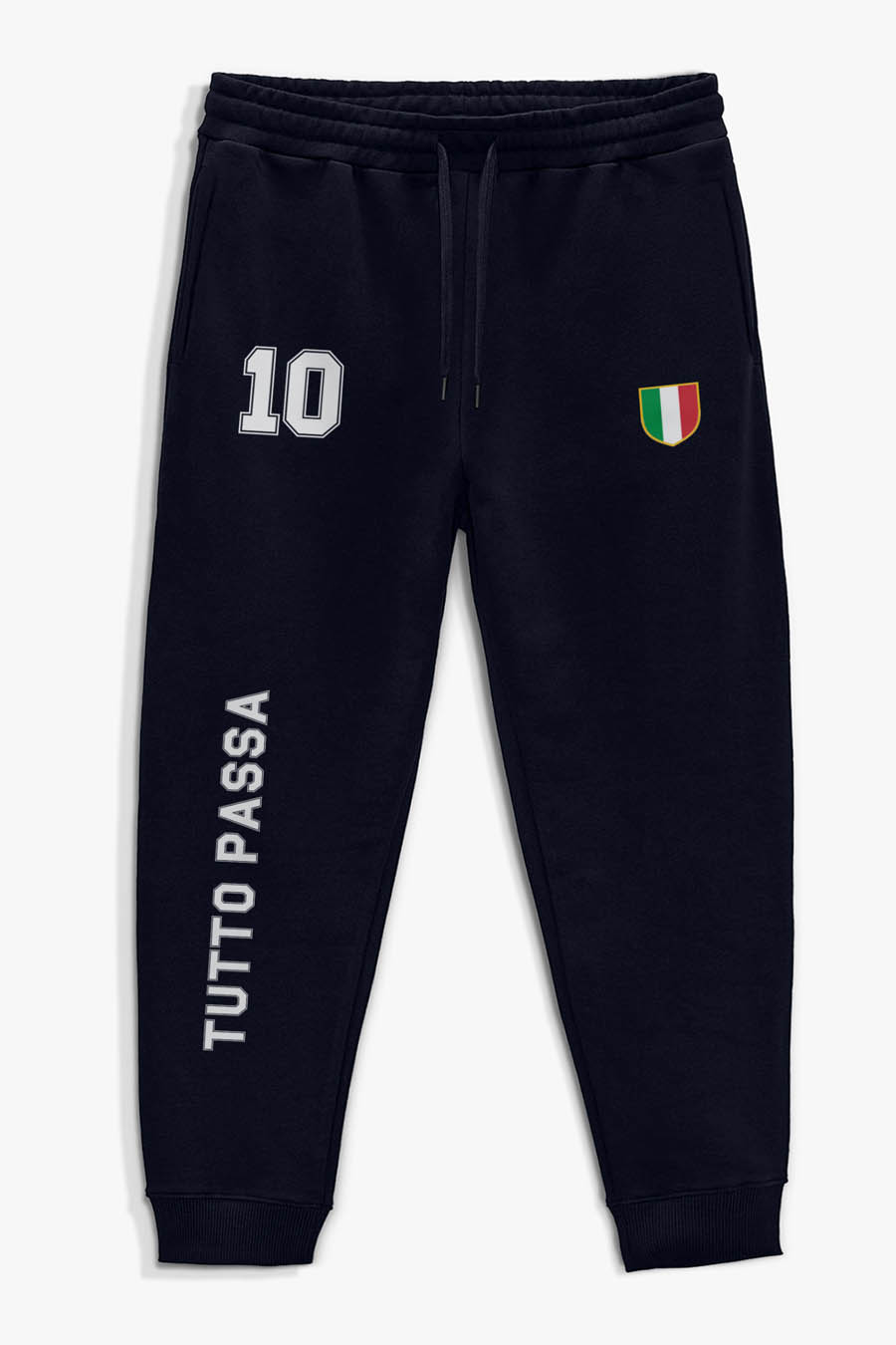 Tepláky Jogger , Barva Modrá, s Potiskem Italy 10