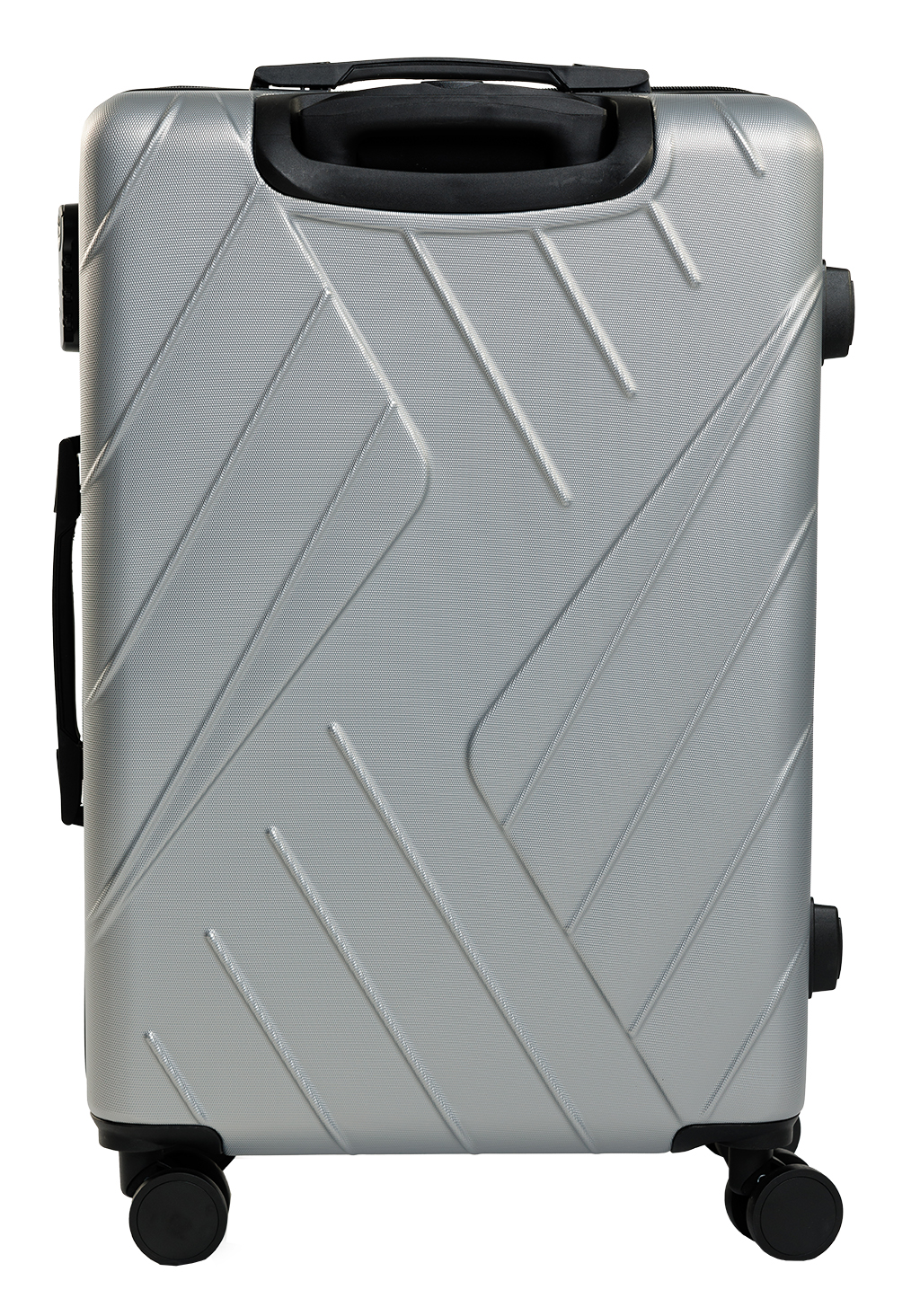 Cestovní kufr ENM - stříbrný 67 l