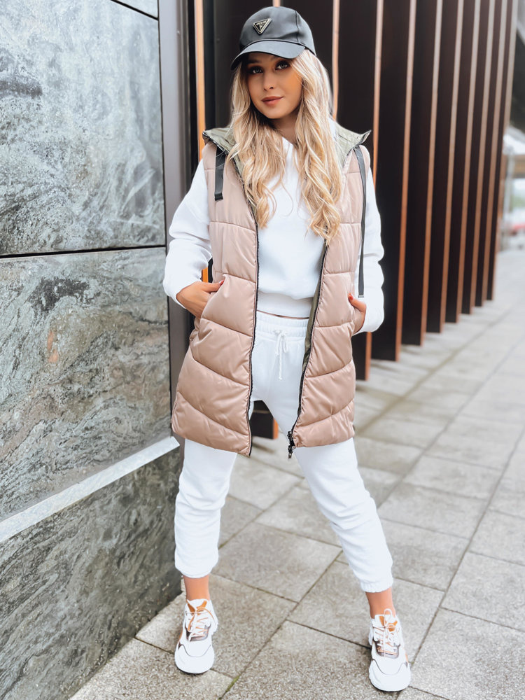 Dámská oboustranná vesta ONADE Barva zelená DSTREET TY3724