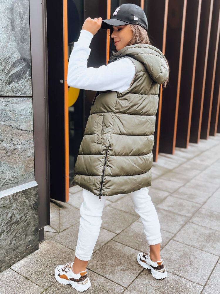 Dámská oboustranná vesta ONADE Barva zelená DSTREET TY3724