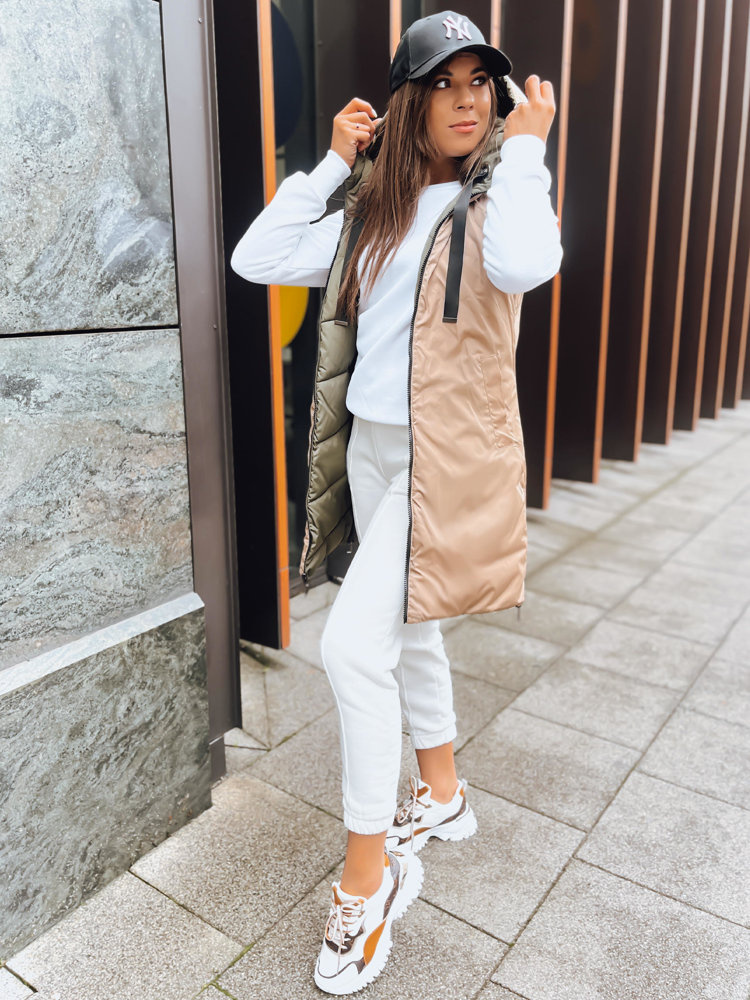 Dámská oboustranná vesta ONADE Barva zelená DSTREET TY3724