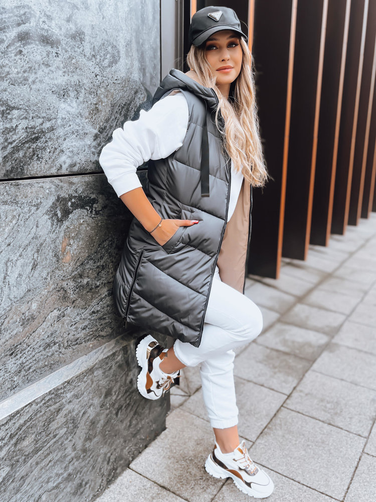 Dámská oboustranná vesta ONADE Barva zelená DSTREET TY3724