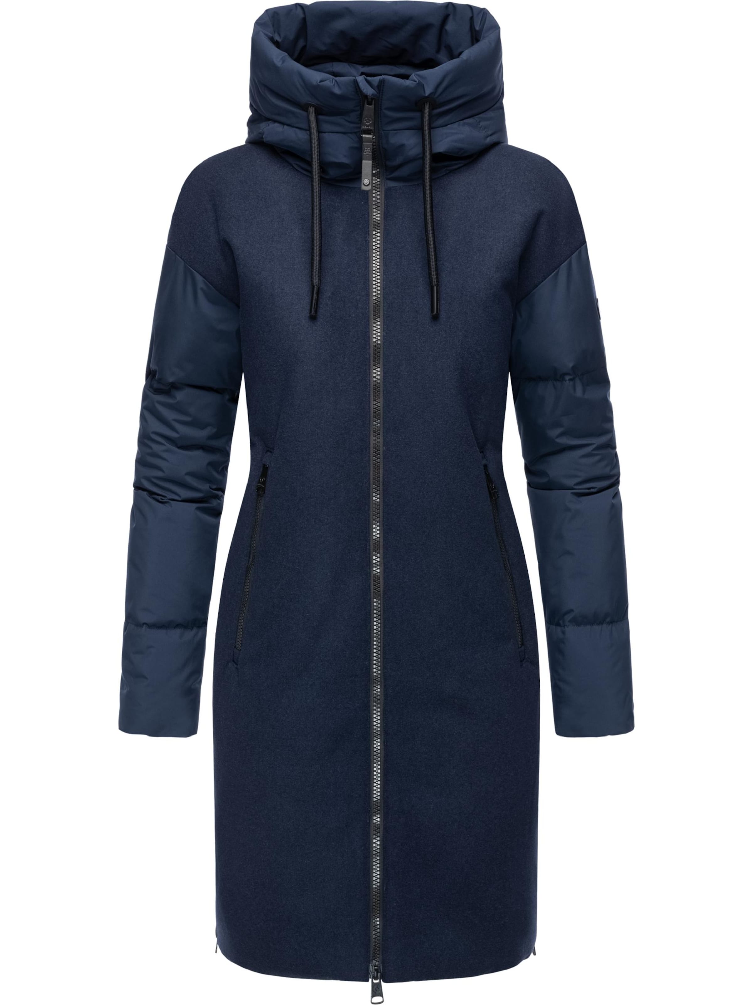 Ragwear Zimní kabát 'Jumana' námořnická modř