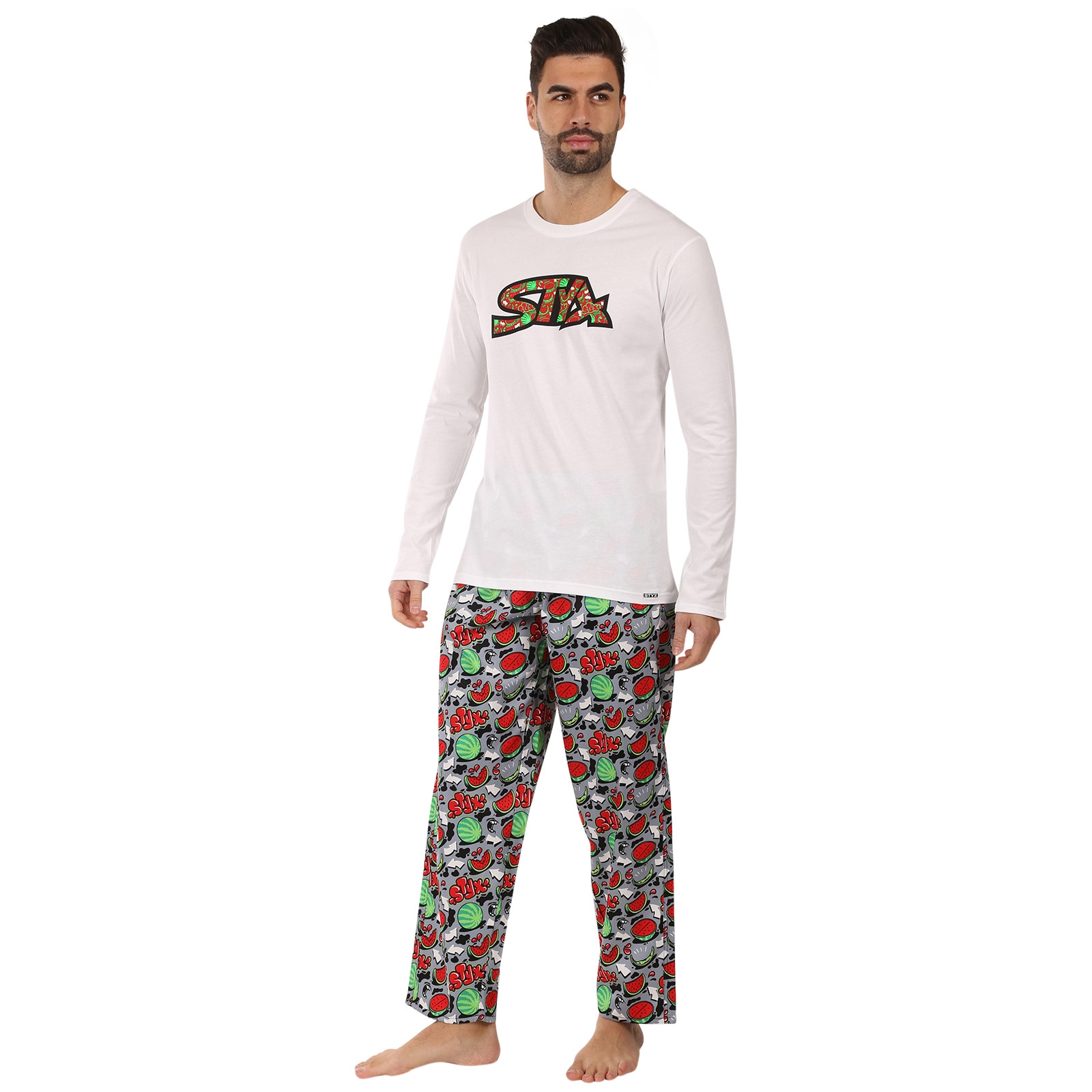 Pánské pyžamo Styx melouny (PDP1459)