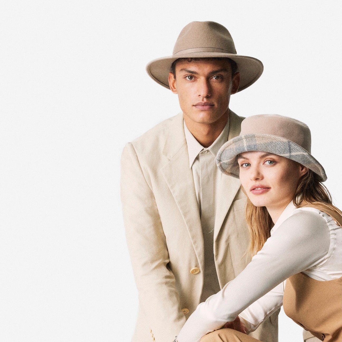 Cestovní béžový klobouk Mayser - Gedeon Mayser