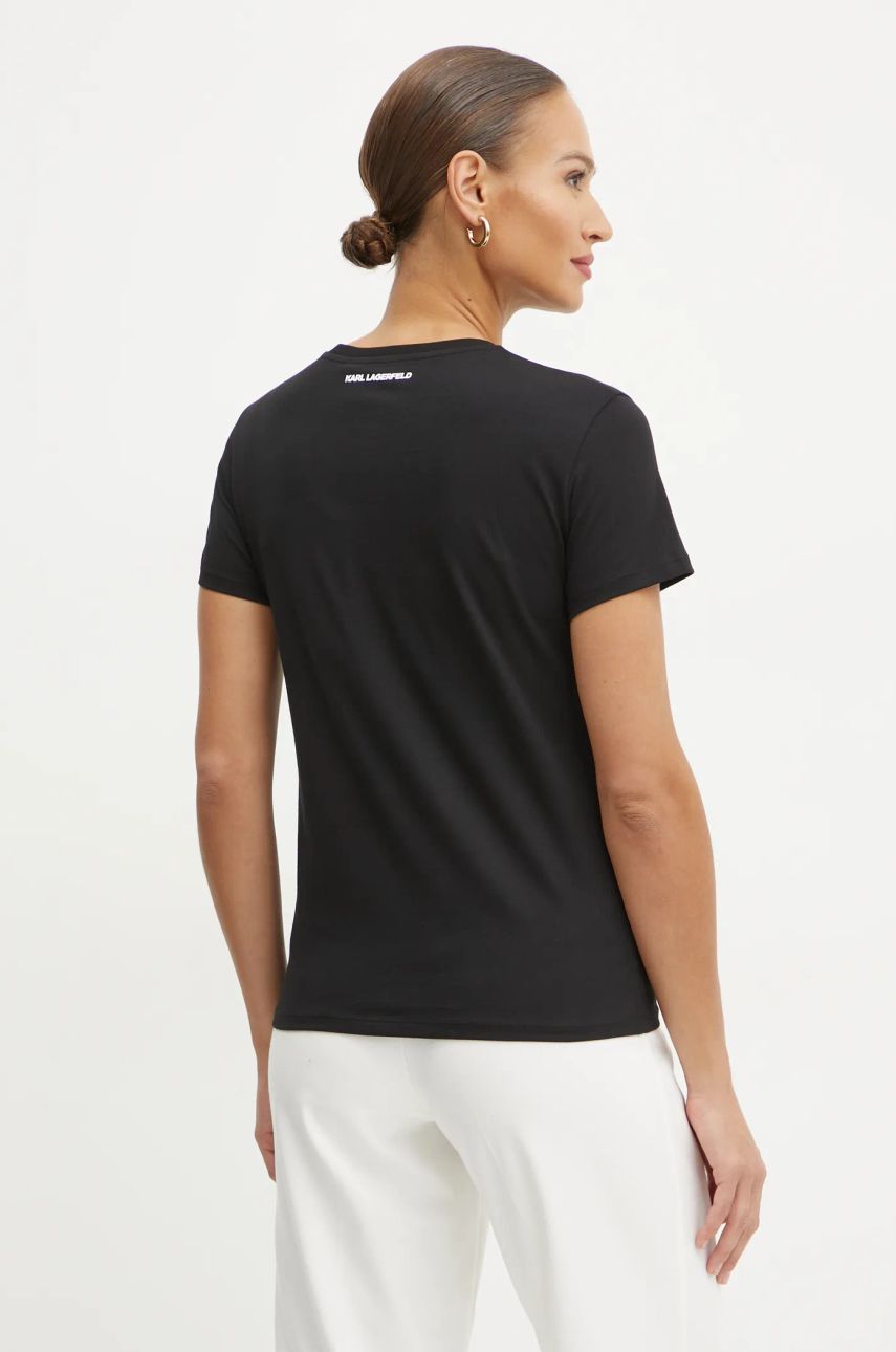 Bavlněné tričko Karl Lagerfeld IKON RS